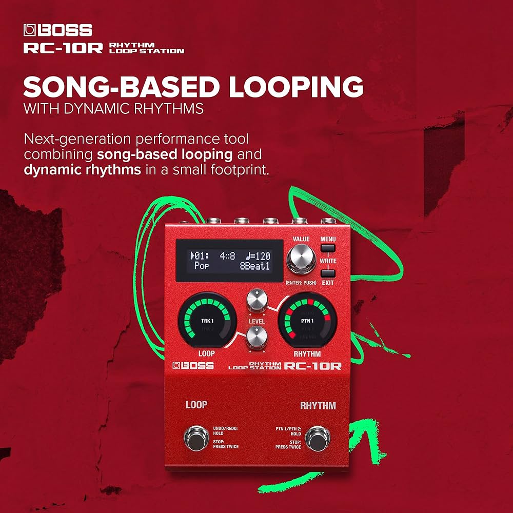 BOSS RC-10R Rhythm Loop Station | Song-Based Looping
